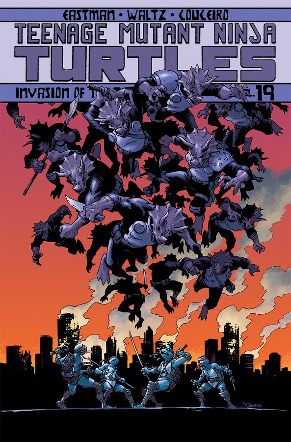 TEENAGE MUTANT NINJA TURTLES VOL. 19: INVASION OF THE TRICERATONS TP