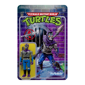 TMNT DAMAGED FOOT SOLDIER W3 REACTION FIGURE