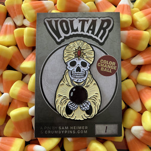 Enamel Pin: Voltar (Crumby Pins)