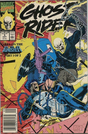 GHOST RIDER #5 (1990 2nd Series) Newstand Edition