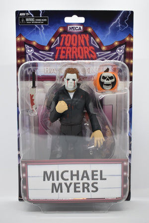 TOONY TERRORS Series 5 : Michael Myers Halloween Figure (White Skull) NECA