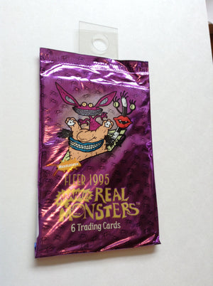 Aaahh!!! Real Monsters Trading Card Pack! Sealed!