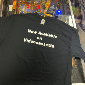 T-Shirt: Now Available On Videocassette