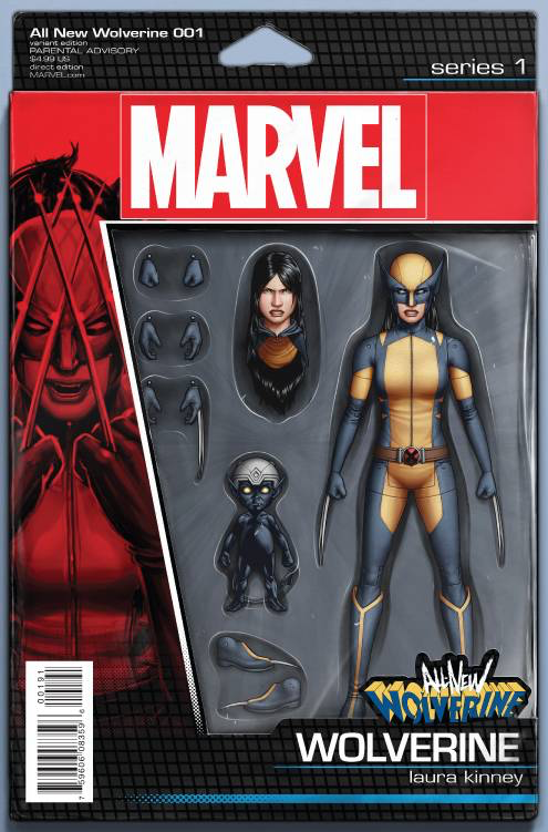 All-New Wolverine #1 (Action Figure Variant) (***COMIC BOOK NOT A TOY!)