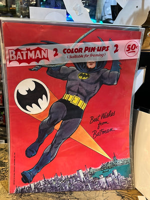 Batman 2 Color Pin-Ups : Batman / Riddler Sealed (1966)