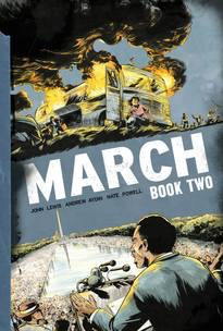 MARCH : BOOK TWO (JOHN LEWIS : CIVIL RIGHTS HERO) TP