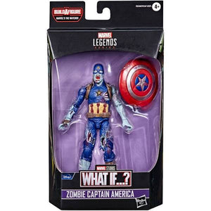 Marvel Legends What If? Zombie Captain America 6-Inch Action Figure WATCHER BAF MIB