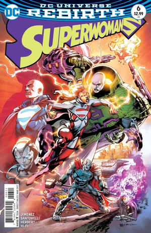 Superwoman #6 (DC Rebirth 2016) Main Cover