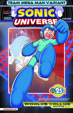 Sonic Universe #52 Team Mega Man Variant Cover