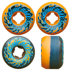 Slime Balls Vomit Mini 97a Skateboard Wheels Double-Takes Orange/ Black - 54mm - Set of 4