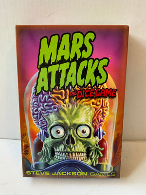 MARS ATTACKS  (DICE Game) USED Complete