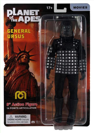 Planet of the Apes GENERAL URSUS 8" Mego Figure MIB
