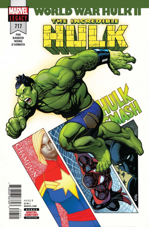 Incredible Hulk  #717 (2017 5th Series) Amadeus Cho Becomes Brawn