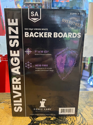 COMIC CARE : SILVER AGE Comic Backer Boards