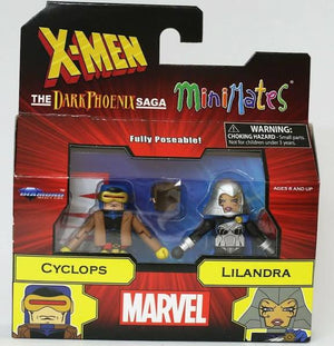 Marvel Minimates Series 81 X-Men Dark Phoenix Saga Cyclops & Lilandra MIB