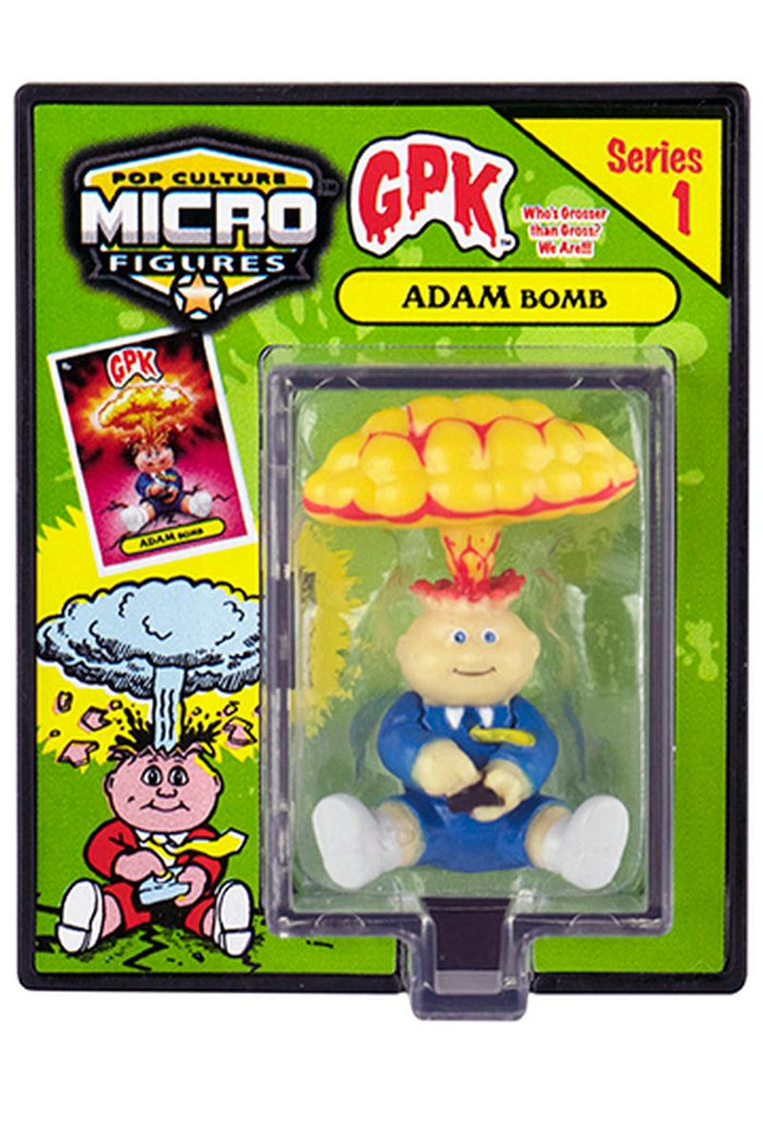 World's Smallest Micropop Pop figure : Garbage Pail Kids Adam Bomb