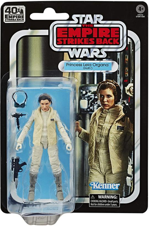 Star Wars Black Series : 40th  Ann. Empire Strikes Back Princess Leia (Hoth) 6" MOC