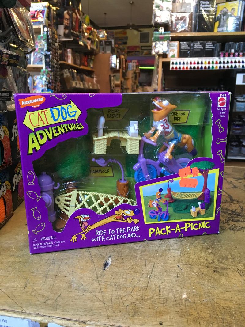 Nickelodeon Catdog Adventures Pack-A-Picnic 1999 MIB – Fun Box