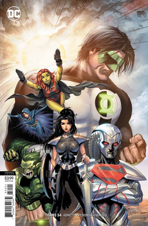 TITANS #34 (2016 Rebirth Series) Variant Cover
