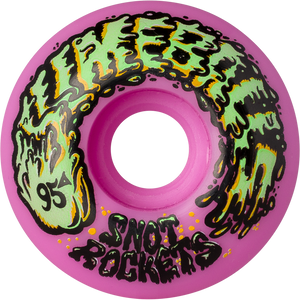SLIME BALLS SNOT ROCKETS 54MM 95A PASTEL PINK Set of 4