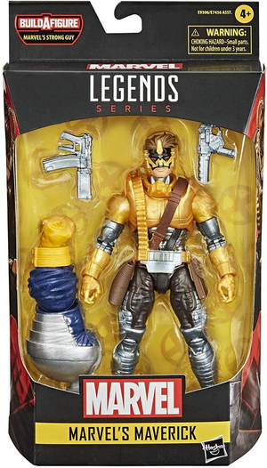 Marvel Deadpool Legends Maverick Action Figure, 6-inch (STRONG GUY BAF)