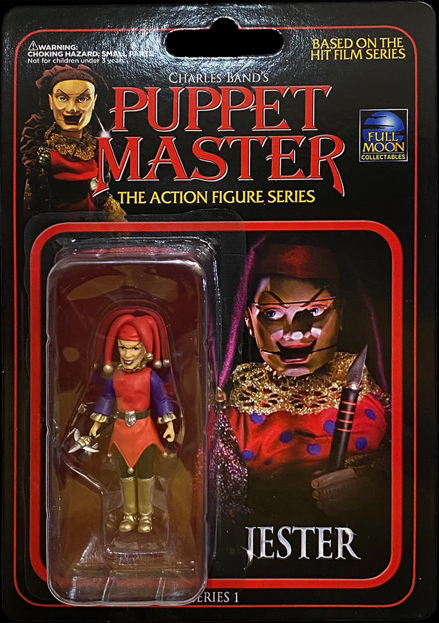 PUPPET MASTER ACTION FIGURE SERIES JESTER MOC (3 PUPPET MASTER ACTION FIGURE SERIES JESTER MOC (3