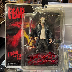 Cinema of Fear : Jason Voorhees w/ Axe Machete and Pickaxe MOC MEZCO