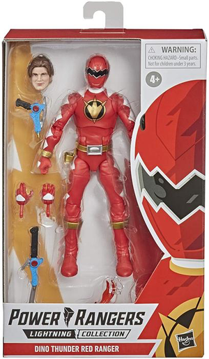 Mighty Morphin Power Rangers Lightning Collection : DINO THUNDER RED RANGER MISB