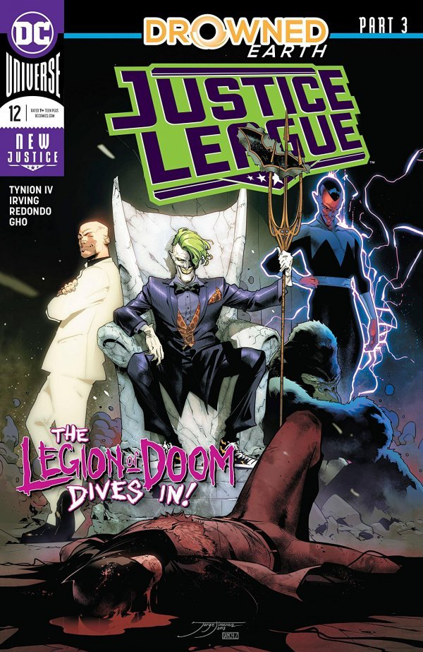 JUSTICE LEAGUE #12 (DROWNED EARTH)
