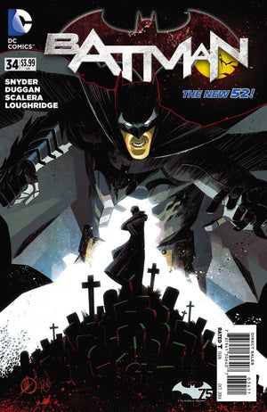 Batman #34 New 52 Snyder/Capulo Main Cover