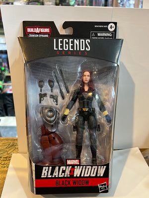 Marvel Deadpool Legends : Black Widow (Crimson Dynamo Wave) MIB
