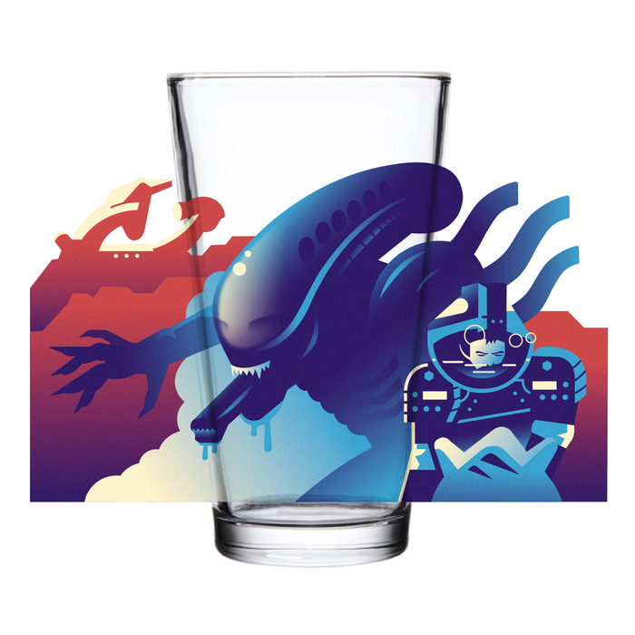 Alien Drinkware - Xenomorph Super 7 Pint Glass