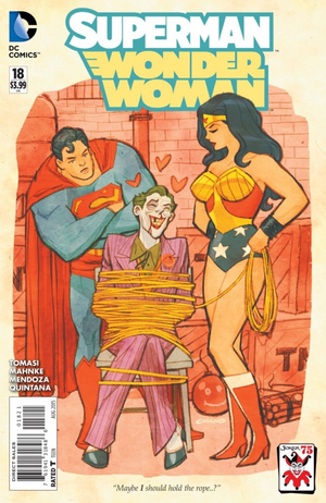 Superman / Wonder Woman #18 Joker 75th Variant (2013 Ongoing Series)