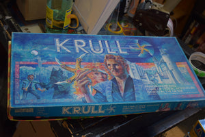 KRULL : Vintage Boardgame COMPLETE! W/ Both Figures!