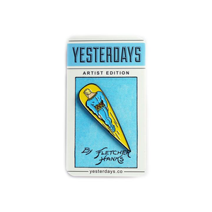Fantagraphics Stardust by Fletcher Hanks Enamel Pin!  (YESTERDAYS)