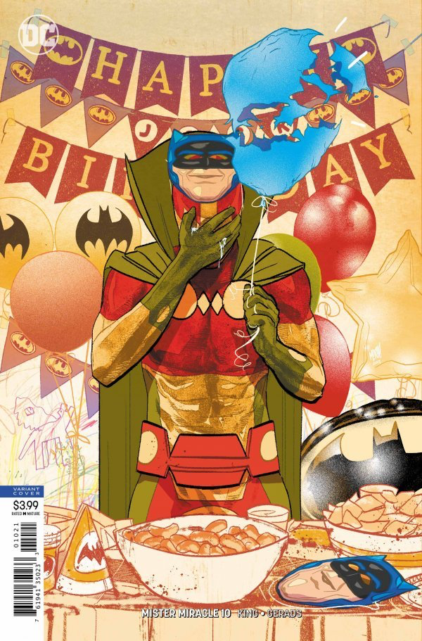 MISTER MIRACLE #10 (OF 12) Variant Cover – Fun Box Monster Emporium
