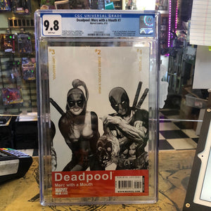 DEADPOOL Merc With A Mouth #7 CGC 9.8 1st Lady Deadpool