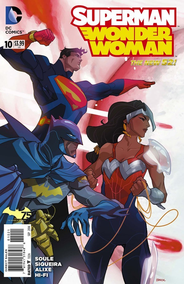 Superman / Wonder Woman #10 Batman 75 Variant (2013 Ongoing Series)