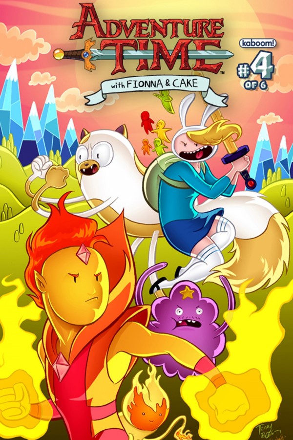 ADVENTURE TIME : FIONNA AND CAKE #4 COVER B