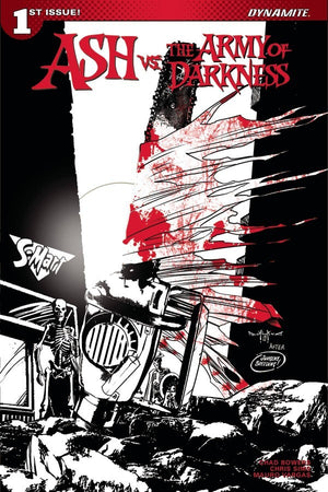 Ash vs. The Army of Darkness #1 Cover H 1:40 Qualano B&W Incentive