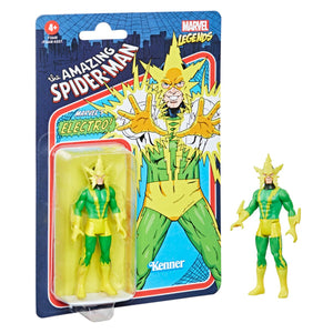 Marvel Legends Retro 3.75" Collection Electro 3 3/4-Inch Action Figure Mint on Card