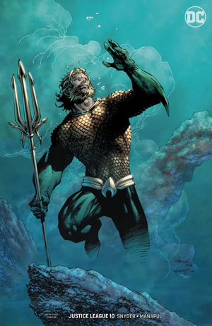 JUSTICE LEAGUE #10 Variant (DROWNED EARTH)