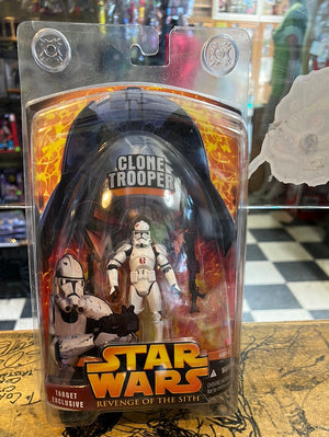 STAR WARS REVENGE OF THE SITH: Clone Trooper Target Exclusive MOC