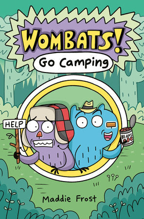 Wombats! Go Camping by Maddie Frost (Hardcover Children's Graphic Novel)