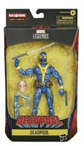 Marvel Deadpool Legends BLUE X-MEN COSTUME DEADPOOL Action Figure, 6-inch (STRONG GUY BAF)