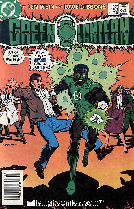 Green Lantern #183 Newsstand Edition