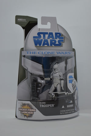 Star Wars The Clone Wars : Clone Trooper W/ Rocket-Firing Missile Launcher MOC