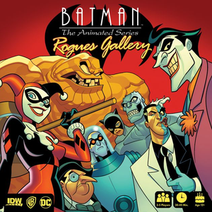 BATMAN THE ANIMATED SERIES : ROGUES GALLERY BOARD GAME