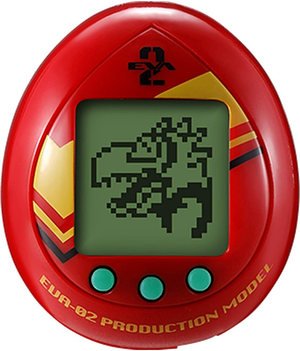 Bandai America - Evangelion Tamagotchi Evatchi, Asuka (Japanese Version)