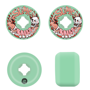 Slime Balls Guts 99a Skateboard Wheels Mint Green 56mm - Set of 4
